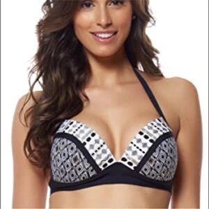 BLEU ROD BEATTIE "All In The Mix" Halter Bikini Top